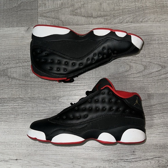 Nike Air Jordan 13 Retro Low GS “Bred” - Picture 5 of 6